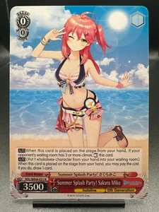 Weiss Schwarz: Hololive Summer Collection HOL/WE44-E31 N Sakura Miko English - Picture 1 of 1