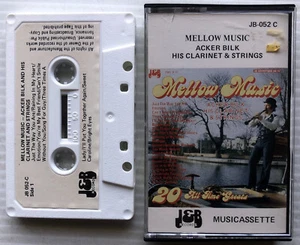 Mellow Music - Acker Bilk - His Clarinet & Strings Cassette Tape, 19 Track Album - Picture 1 of 2