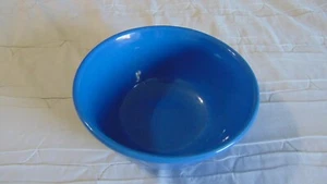 VTG OXFORD STONEWARE BOWL 7" BLUE MADE IN USA - Picture 1 of 6
