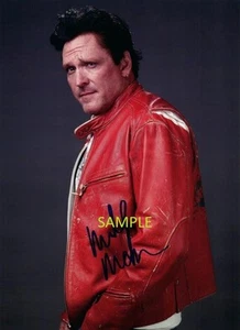 MICHAEL MADSEN #1 NACHDRUCK 8X10 FOTO HANDSIGNIERT SIGNED WEIHNACHTEN MANN HÖHLE GESCHENK - Bild 1 von 1