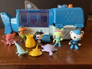 OCTONAUTS Gup W RESCUE REEF Playset Accessories Figures Lights Up Sub Submarine - Picture 1 of 12