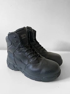 Botas Magnum Stealth Force 6.0 Cuero Negro Puntera de Acero Reino Unido Talla 8 - Imagen 1 de 13