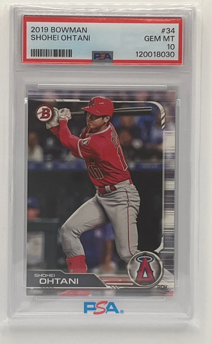 Bowman Shohei Ohtani 2019 Season Baseball Trading Cards
