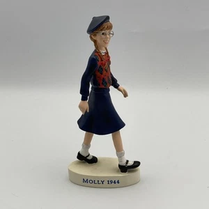 Pleasant Company Molly 1944 Figurine 2002 Hallmark American Girl 5” Resin - Picture 1 of 8