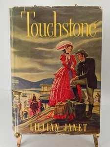 Vtg Book: Touchstone A novel By Lillian Janet 1947 DJ book club Edition - Picture 1 of 8