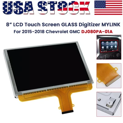 2015-18 REPLACEMENT Radio Touch-Screen GLASS Digitizer For Chevrolet GMC MYLINK - Изображение 1 из 4