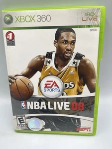 NBA Live 08 (Microsoft Xbox 360, 2007) CIB (Complete In Box) Tested & Working - Picture 1 of 6