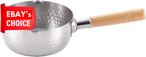 Yukihira Saucepan 1.2 Quart Stainless Steel Lightweight Heat-Even Cookware - Picture 1 of 11
