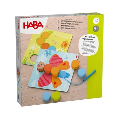 Fädelspiel Holztiere,  - Bild 1 von 4