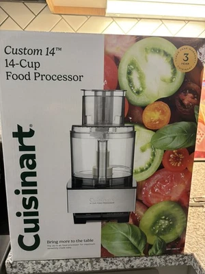 Cuisinart DFP-14BCNY 14-Cup Food Processor Stainless Steel – Brand New - Image 1 of 4