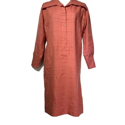 vintage john hagerty irish handwoven tweed long sleeve dress size 12 - Image 1 of 4