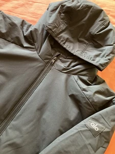 ALO YOGA ELEMENTAL FULL ZIP JACKET MEDIUM CHARCOAL GREEN M4185R NEW (OTHER) $198 - Picture 1 of 24