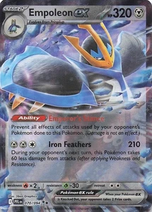 Empoleon ex - Doble Raro Holo ME02: Llamas Fantasmales 070/094 Casi Nuevo - Imagen 1 de 2