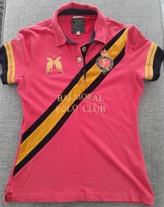 Womens JOULES Horseman Polo Shirt Size 14 - Picture 1 of 11