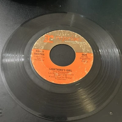 45 RECORD - NANCY SINATRA - LIGHTNING'S GIRL - Image 1 of 2