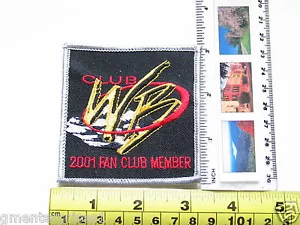 Ward Burton 2001 Fan Club Member Racing Patch , (#830)*(**) - Picture 1 of 1