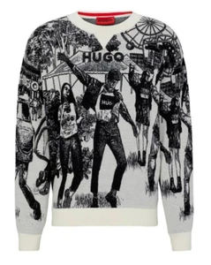 HUGO BOSS MENS SWEATER SOTEILE 50500004101 - Picture 1 of 2