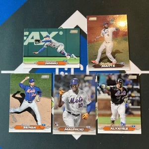 2024 Topps Stadium Club New York Mets (5) Card Team Lot - Picture 1 of 1