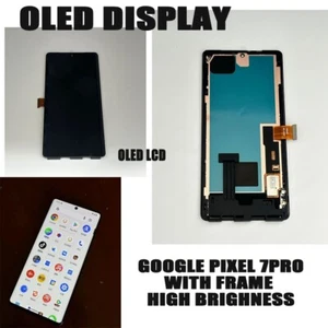 POUR Google Pixel 7PRO écran OLED écran tactile numériseur cadre de remplacement - Photo 1 sur 9