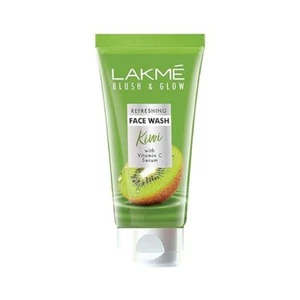 Lakme Gel Face Wash With 100% Natural Fruit Blush & Glow Kiwi Refreshing 100 gm - Picture 1 of 9