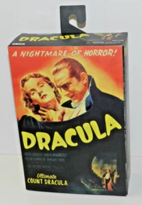 DRACULA UNIVERSAL MONSTERS 7" BOXED FIGURE NEW GEM HORROR SET - Picture 1 of 5