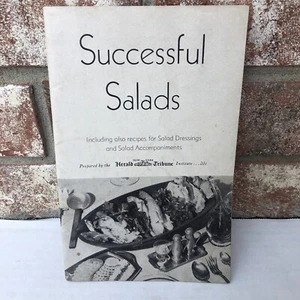 Successful Salads New York Herald Tribune Vintage Cook Booklet Pamphlet - Picture 1 of 6