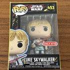 Funko Pop Star Wars Retro Series Luke Skywalker #453 Target Exclusive Box Dmg
