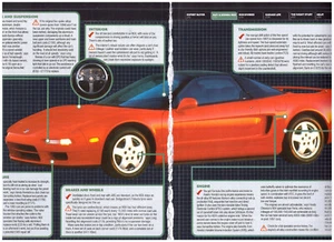 LOTTO 2 articoli rivista Honda NSX (non Acura), numero UK, più pagine - Foto 1 di 2
