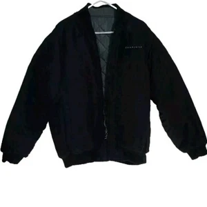 Chaqueta aislante con cremallera negra/gris con logotipo reversible Sean John G-III Apparel talla XL - Imagen 1 de 7