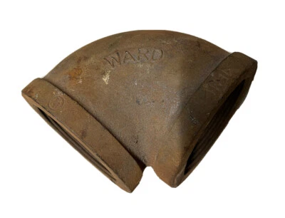 Ward 3" FemaleThreaded (NPT) 90° Elbow A105 Forged Steel Pipe Fitting UL - Image 1 of 4