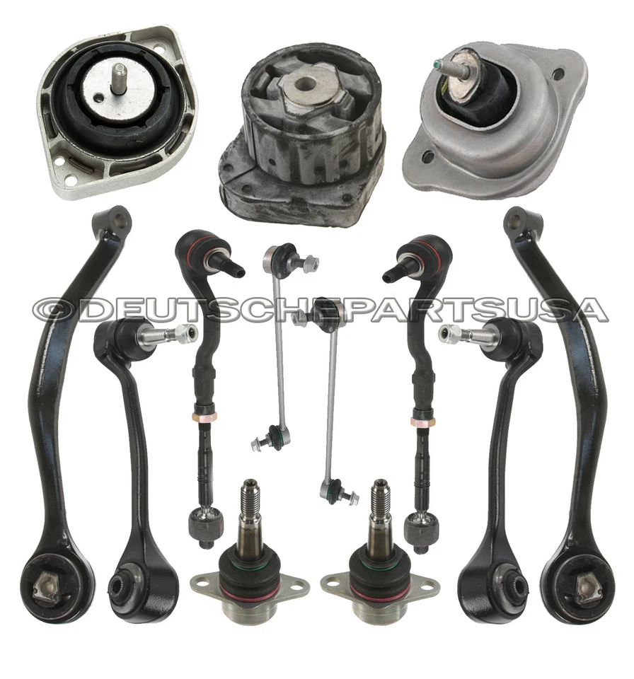 CONTROL TENSION STRUT ARMS BALL JOINTS MOUNTS for BMW E83 X3 SUSPENSION KIT 13 - Изображение 1 из 1