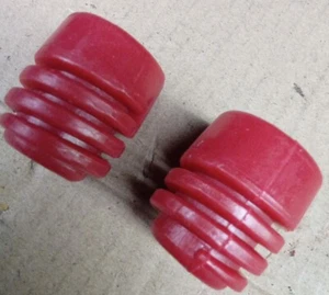 89-98 240sx Hood Bump Stops Red Silicone Fits Nissan Silvia 180sx Rojo Rubber - Picture 1 of 3