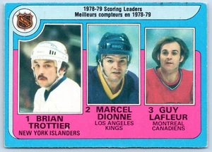 BRYAN TROTTIER / M. DIONNE / GUY LAFLEUR 1979-80 O-PEE-CHEE NO 3 VGEX+/EX 30979 - Picture 1 of 2