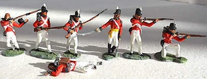 LOD Barzso Painted Battle of New Orleans British War of 1812 - Picture 1 of 5
