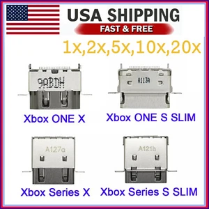 HDMI 2.1 Port Dock Connector Socket For Microsoft XBOX One S / XBOX Series X - Picture 1 of 21