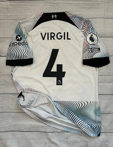 Nike Liverpool 22/23 kitroom / match issue Away shirt - #4 Van Dijk -size: XL - Picture 1 of 13