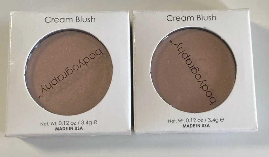 (2) PACOTE! BODYOGRAPHY ( 6704 SEA PEARL ) CREME/CREME BLUSH - 0,14 OZ/4G - Imagem 1 de 4