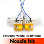 For Creator/Creator Pro FLASHFORGE 0.4mm Nozzle Extruder Hot End Kit