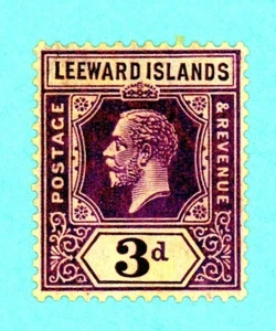 Leeward Islands 1 stamp, SC 72, KGV. 1937, MPH - Picture 1 of 1