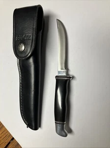 BUCK 118 PERSONAL KNIFE 3-LINE PRE DATE CODE 1970’s FULL FLAP SHEATH USA NEW - Picture 1 of 10