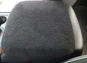Fits Toyota Sequoia 2007-2022 Faux Sherpa Auto Armrest Console Cover USA T1 - Picture 1 of 4