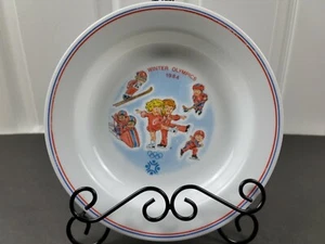 Campbell Kids VTG 1984 Winter Olympics Corelle Soup Bowl - EUC - Picture 1 of 5