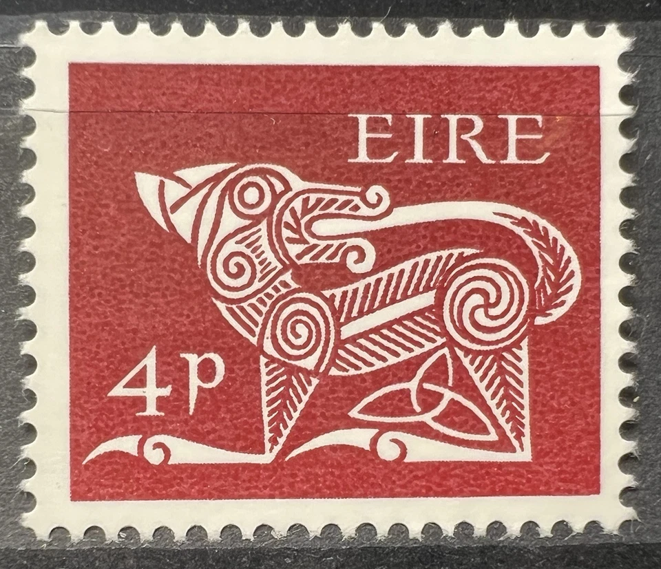 Estampillas irlandesas EIRE Irlanda 1968-1969 perro 4d tercera serie definitiva D39 MNH Foto 1 de 1