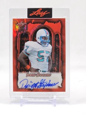 Dwight Stephenson 2025 Leaf Metal Halloween #BA-DS3 Prismatic Blood Auto /13 - Image 1 of 2