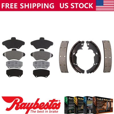 Element3 Front Metallic Brake Pads & Rear Shoes For 1993-1995 Ford Thunderbird - Image 1 of 4