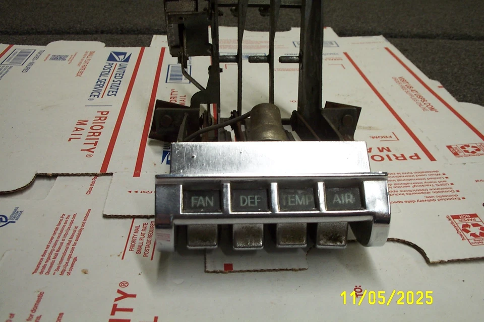 1963 CHEVROLET IMPALA HEATER CONTROLS  original GM biscayne  belair - Image 1 of 4
