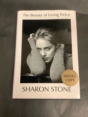 SHARON STONE SIGNED BOOK HARDCOVER BASIC INSTINCT  BRAND NEW AUTOGRAPH - Image 1 of 2