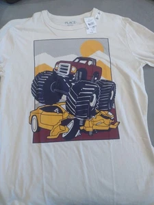 Children's Place Graphic Truck Tshirt - Picture 1 of 2