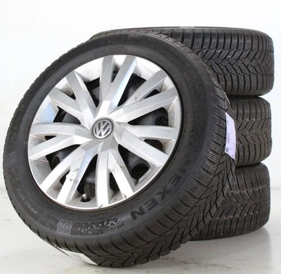 VW Golf 7 & Golf 8 Winterräder Nexen Felgen 16 Zoll Stahlfelgen 5Q0601027BQ - Bild 1 von 4
