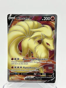 Ninetales V - 177/192 - Full Art Ultra Rara - Spada e Scudo: Scontro Ribelle - NM/M - Foto 1 di 14